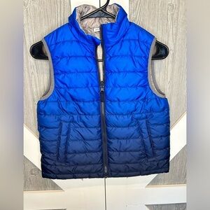 199. Wonder Nation Blue Puffer Vest M(8)